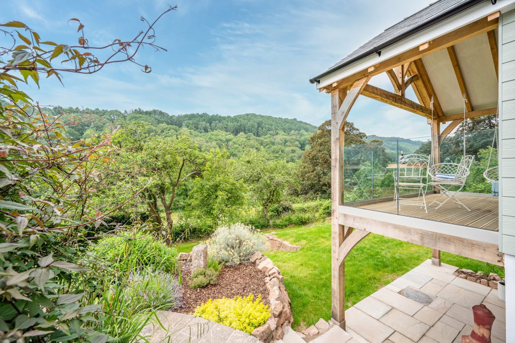 Balcony at the Sailmakers View, Wye Valley