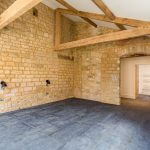 Interior room at The Tithe Barn Stanley Downton